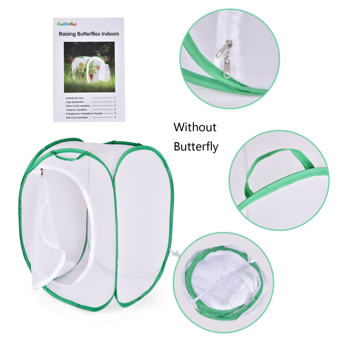 Rectangular Butterfly Habitat Hamper - PopFun