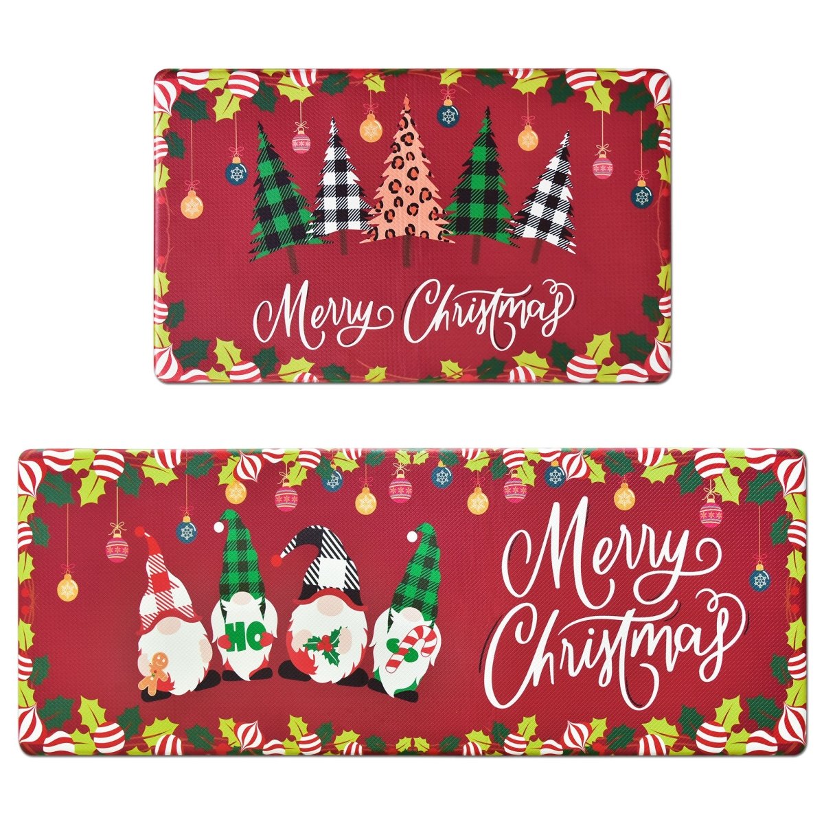 Red Christmas Elf Table Mat - PopFun