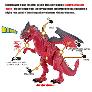 Remote Control Walking Dinosaur - PopFun
