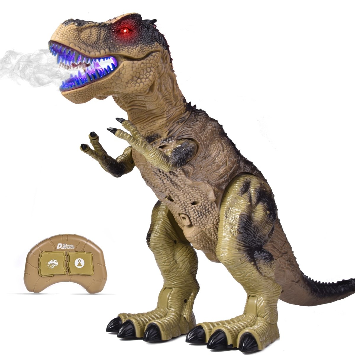 Remote Control Water Spraying Dinosaur Toy - PopFun