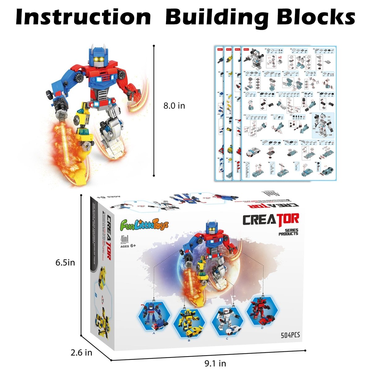 Robot Building Blocks - PopFun