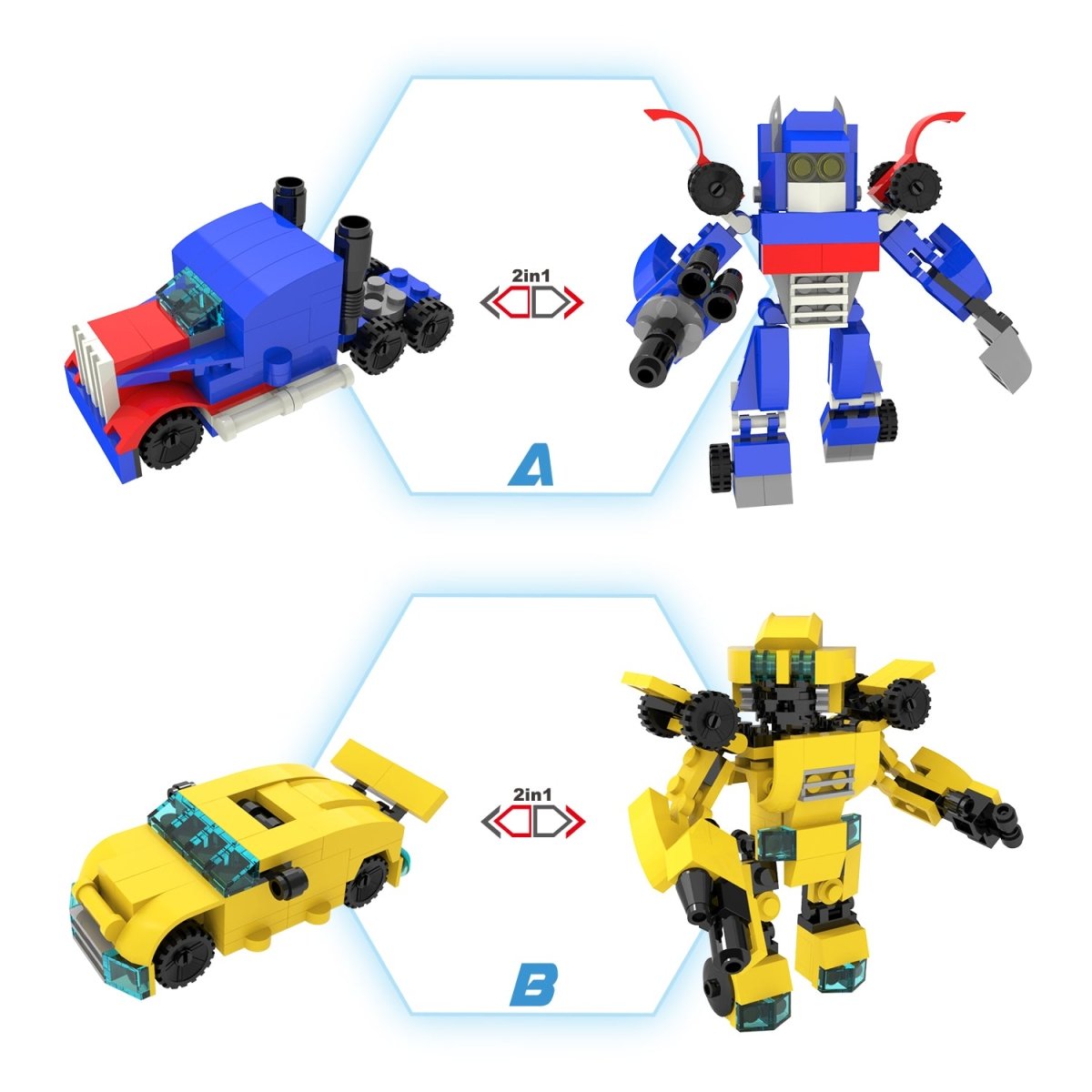 Robot Building Blocks - PopFun