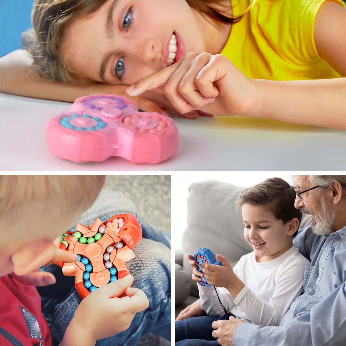 Rotating Magic Bean Puzzle Toy 3PCS - PopFun