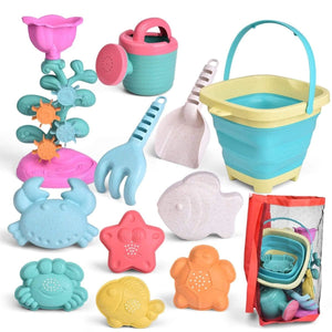 Sandbox Toys with Collapsible Bucket - PopFun