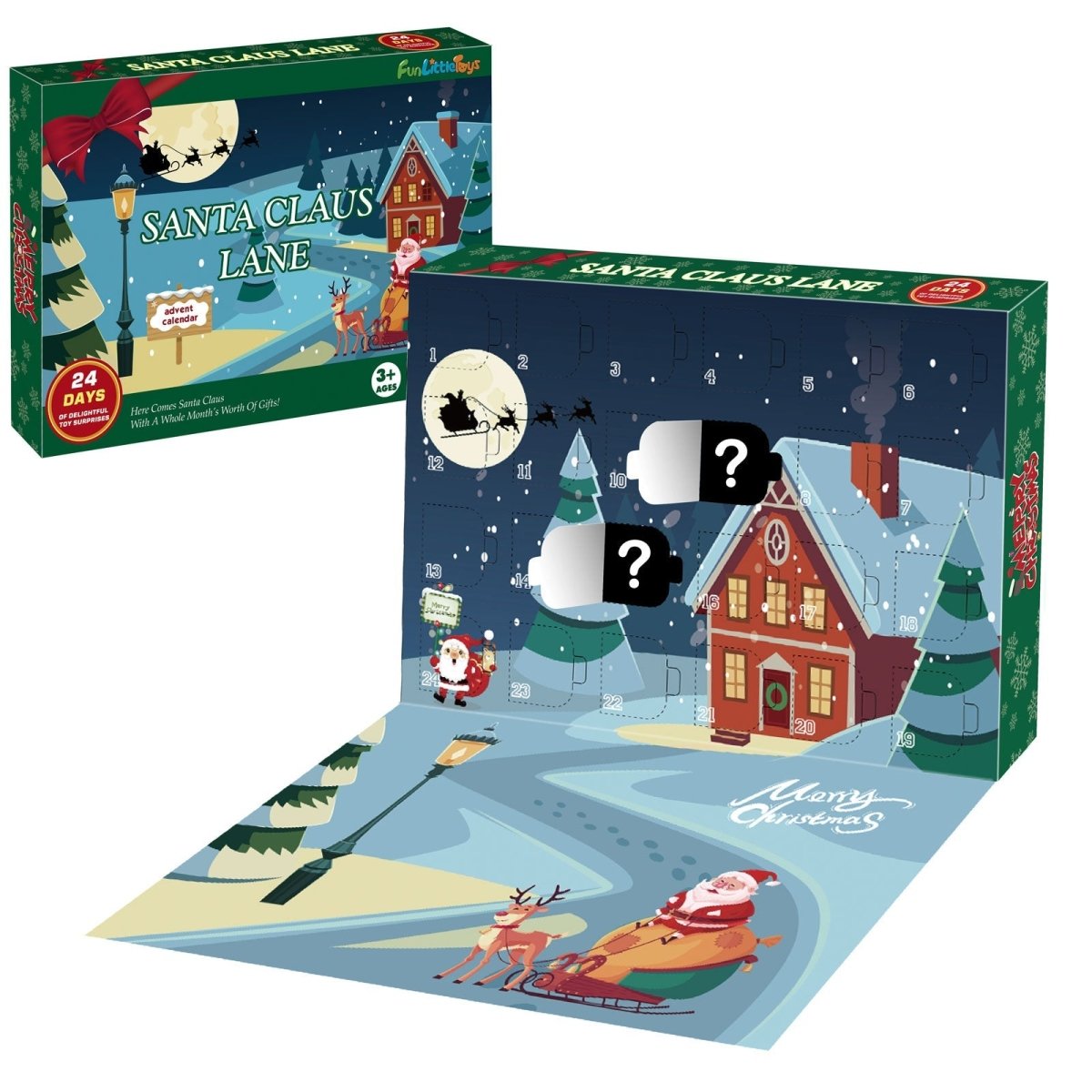 Santa Claus Lane Advent Calendar - PopFun