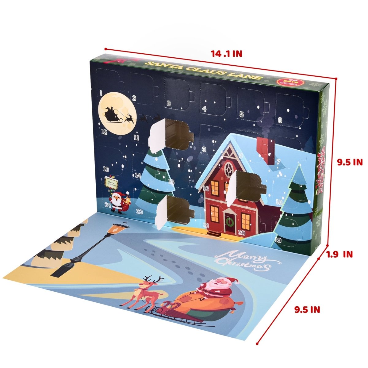 Santa Claus Lane Advent Calendar - PopFun