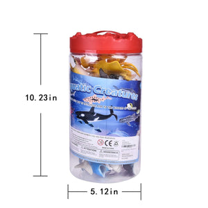 Sea Animals Bath Toys (18pcs) - PopFun