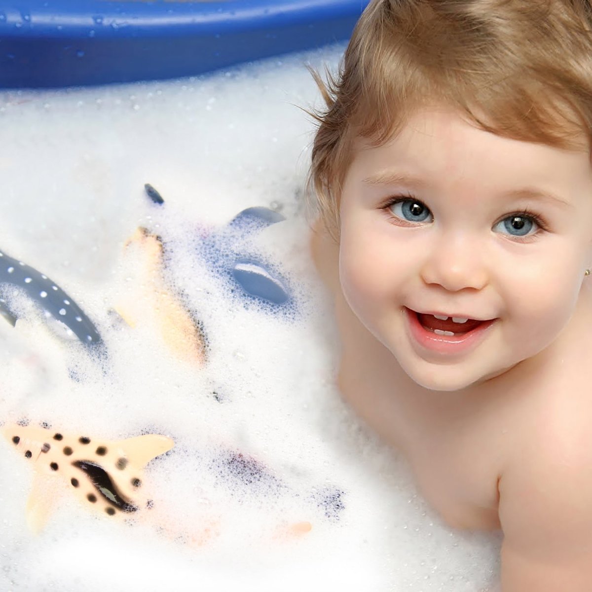 18 Pcs Sea Animals Bath Toys - PopFun