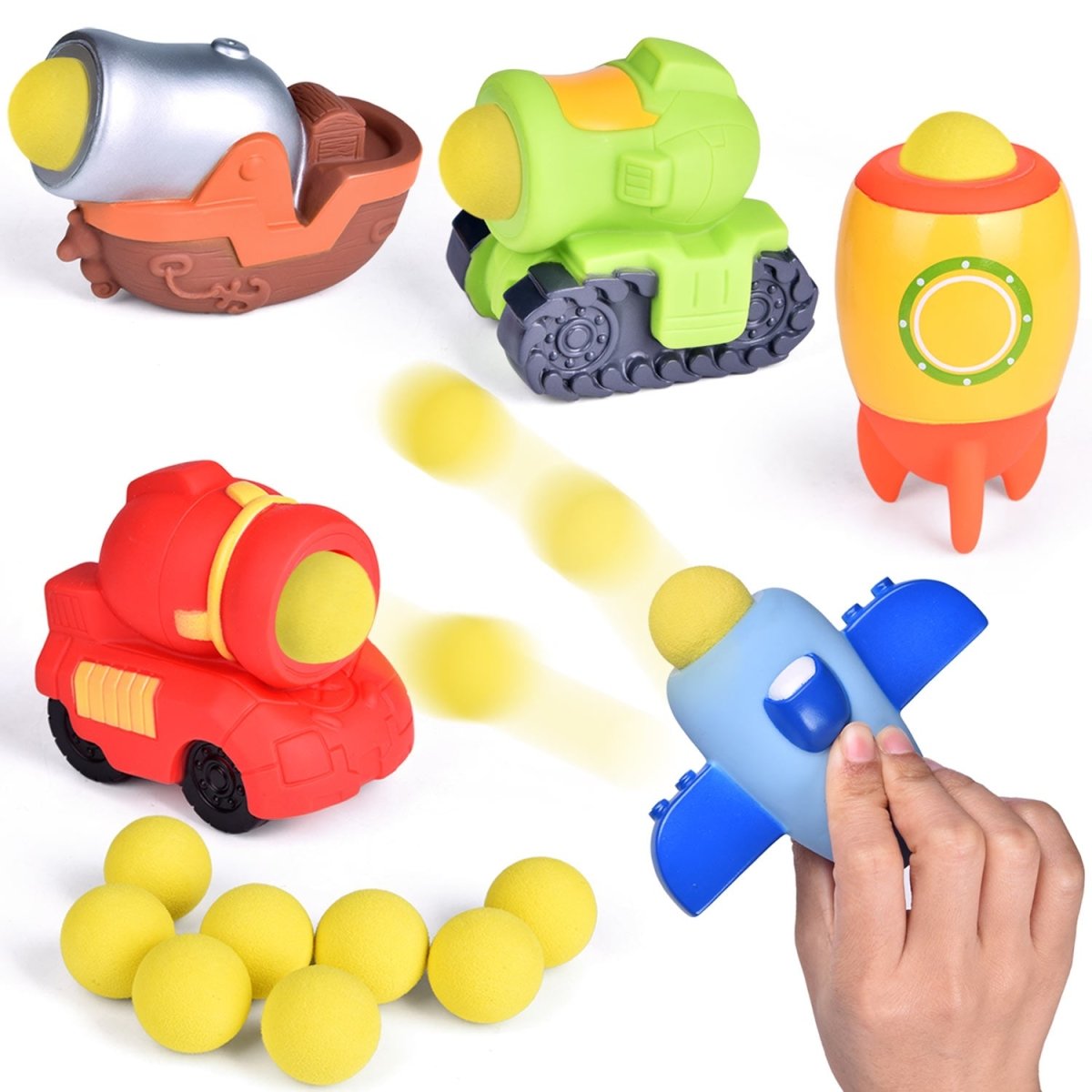 Shooting Foam Balls Playcar Set - PopFun