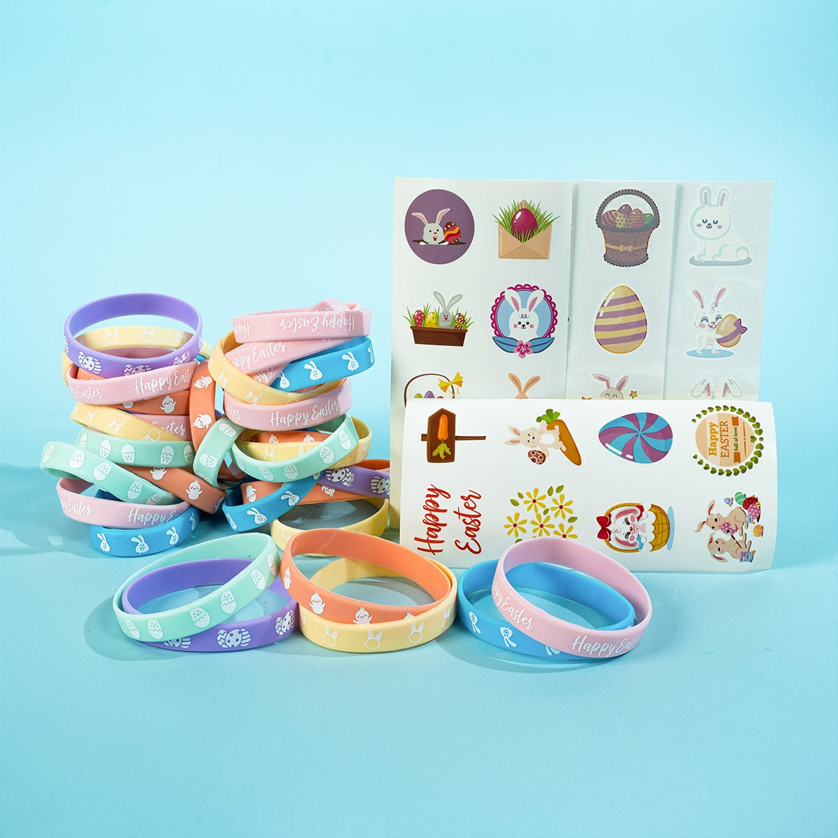Silly Slap Bracelets 72 Piece Party Pack - PopFun