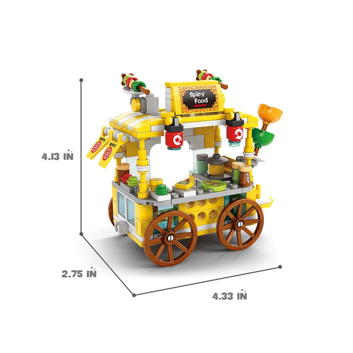 Snack Street Building Blocks - PopFun