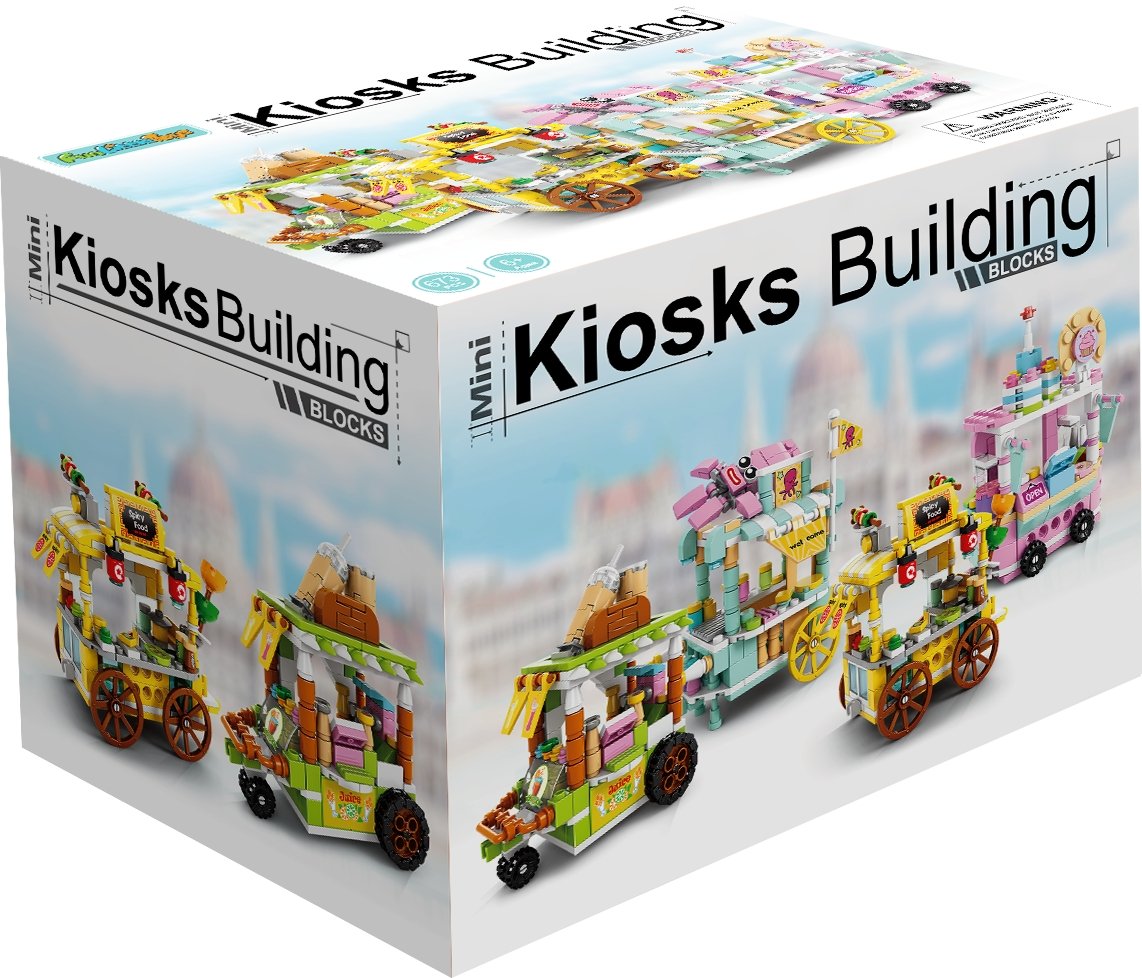 Snack Street Building Blocks - PopFun