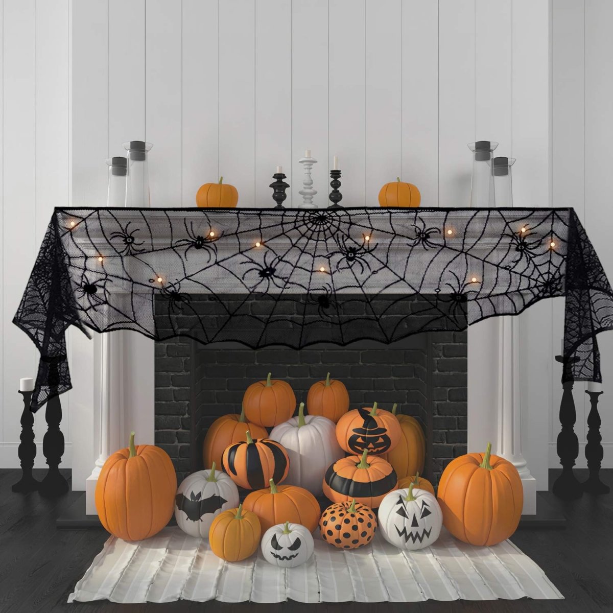 Spiderweb Mantel Scarf - PopFun