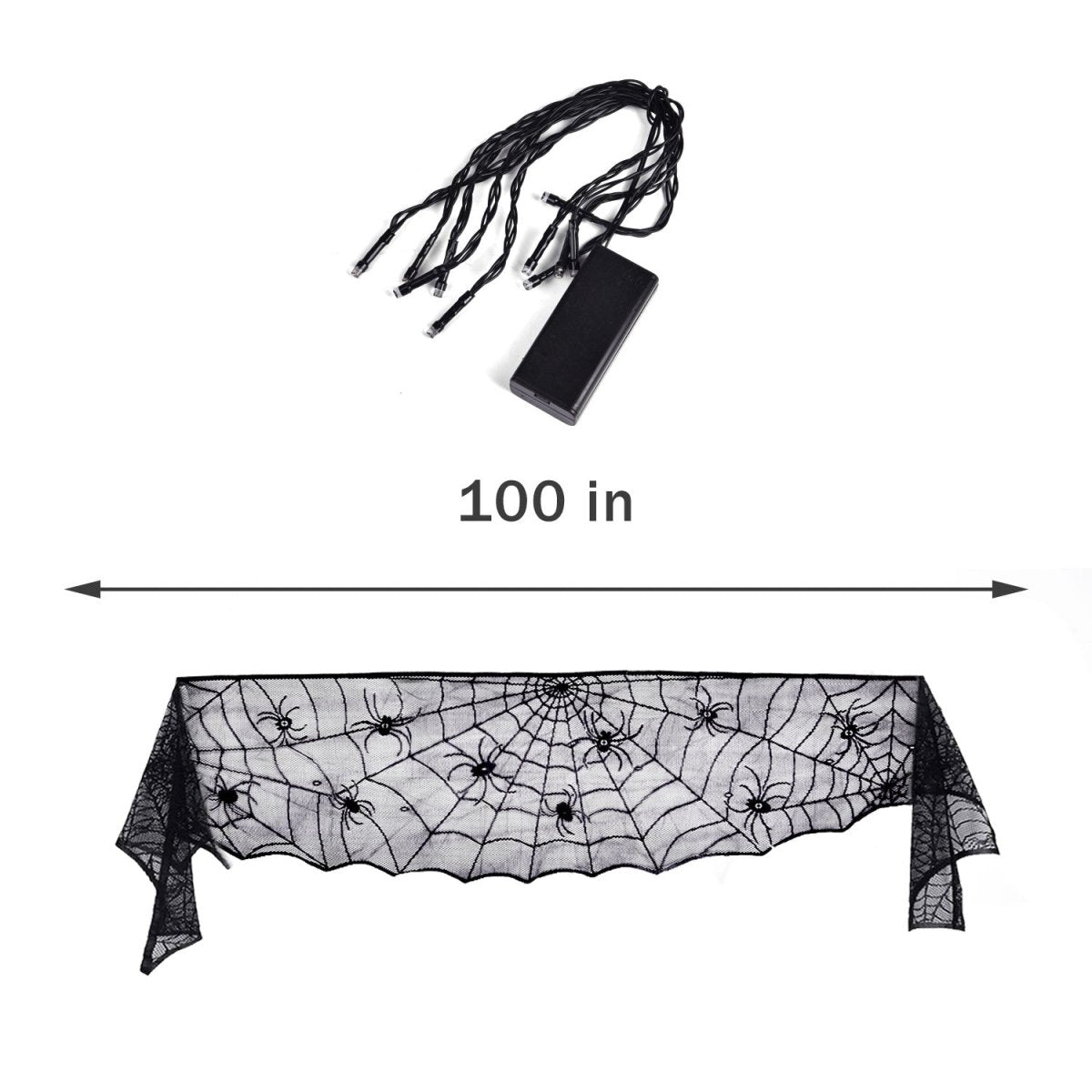 Spiderweb Mantel Scarf - PopFun