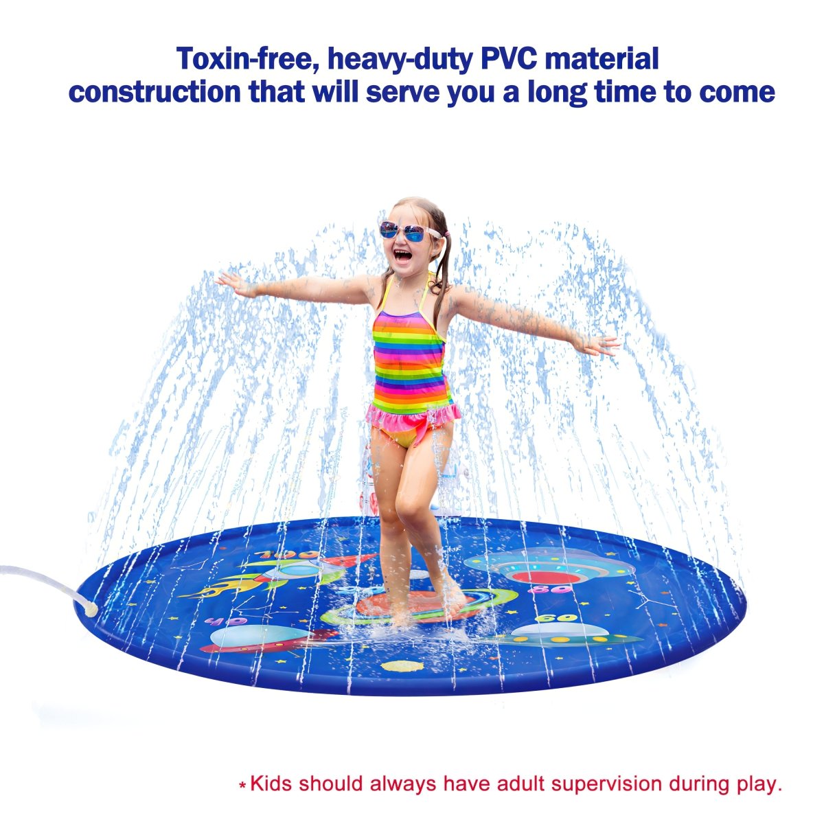 Splash Pad for Kids (68 inches) - PopFun