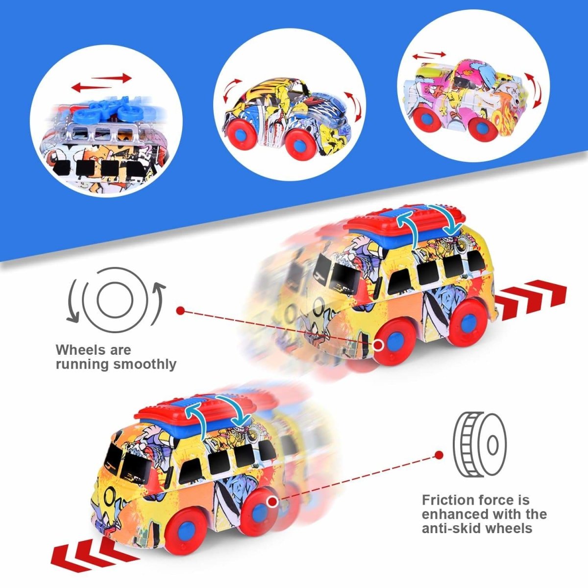 Spray-Painted Die-Cast Toy Cars - PopFun