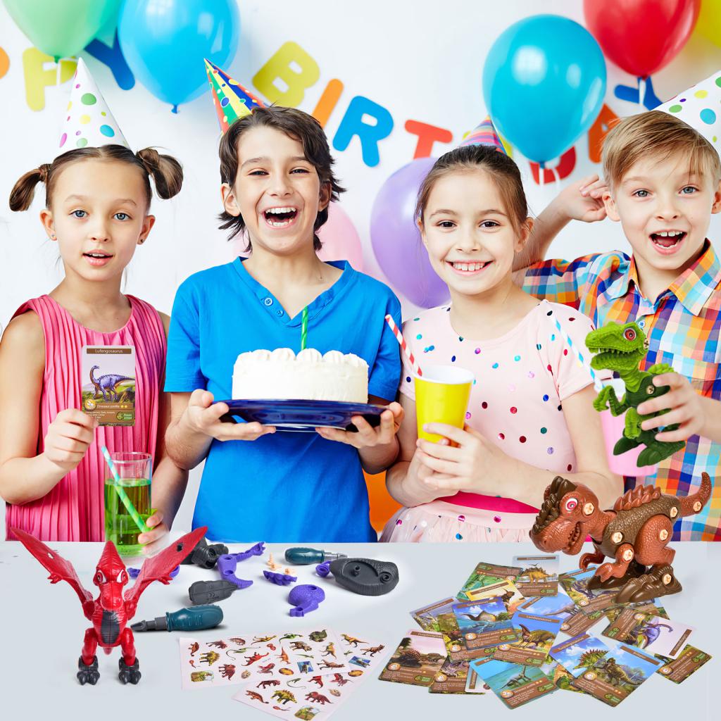 Take Apart Dinosaur Set 4 Pcs - PopFun