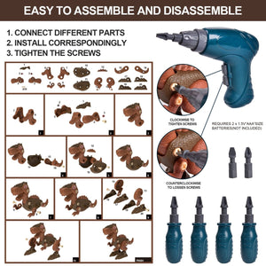 Take-Apart Dinosaur Toys for Kids - PopFun