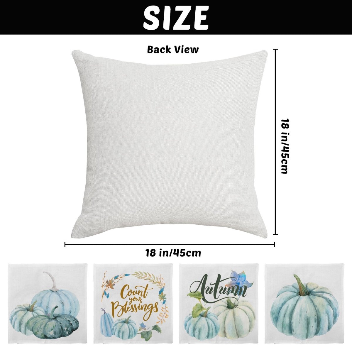 Thanksgiving Pillowcase Decoration Set - PopFun