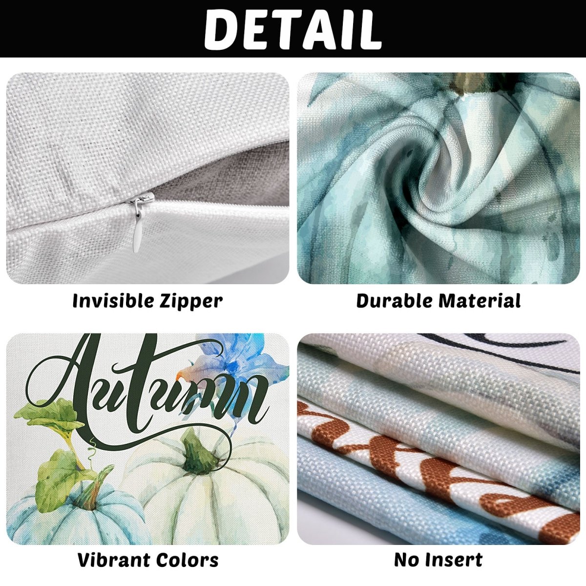 Thanksgiving Pillowcase Decoration Set - PopFun