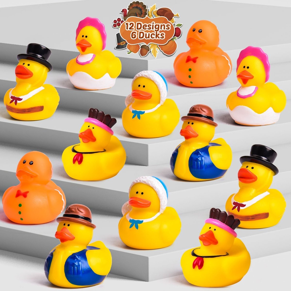 Thanksgiving-themed Rubber Duckies - PopFun