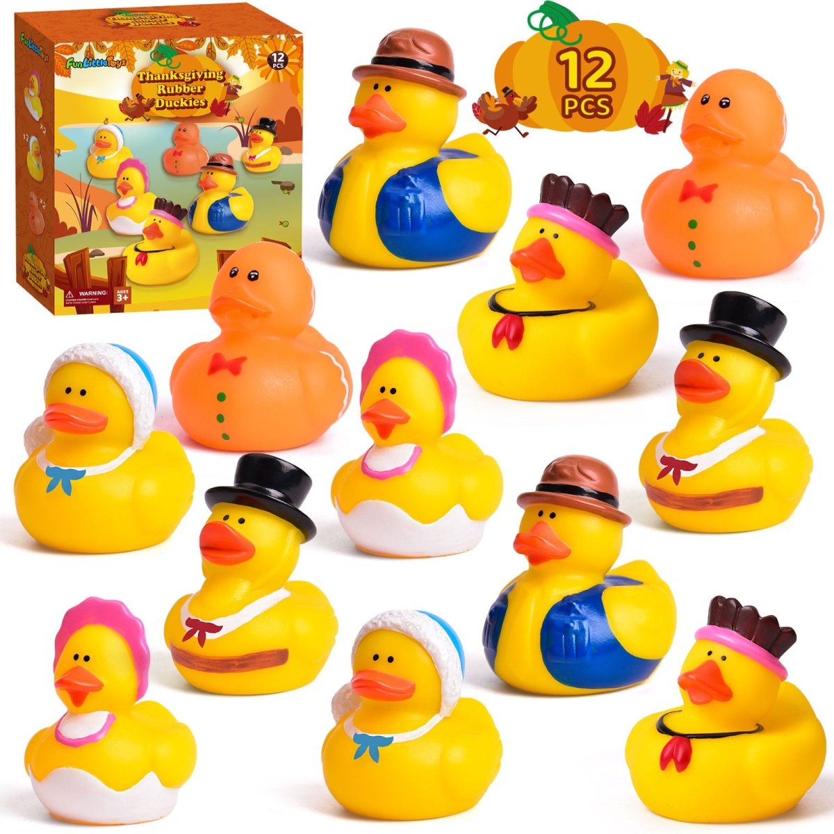 Thanksgiving-themed Rubber Duckies - PopFun