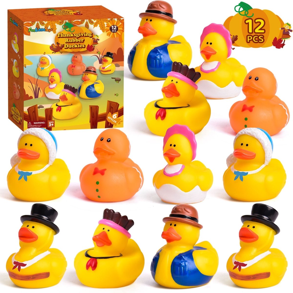 Thanksgiving-themed Rubber Duckies - PopFun