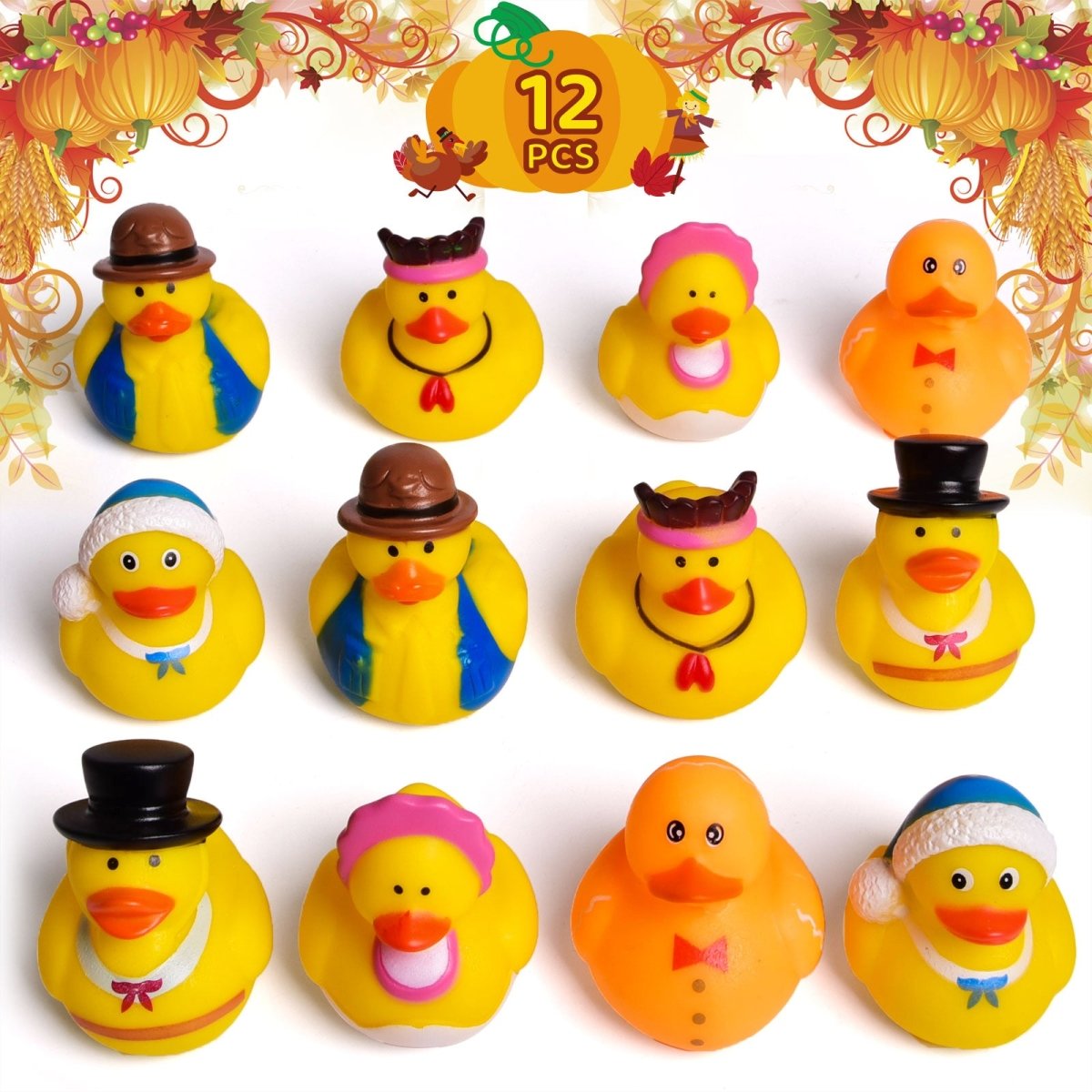 Thanksgiving-themed Rubber Duckies - PopFun