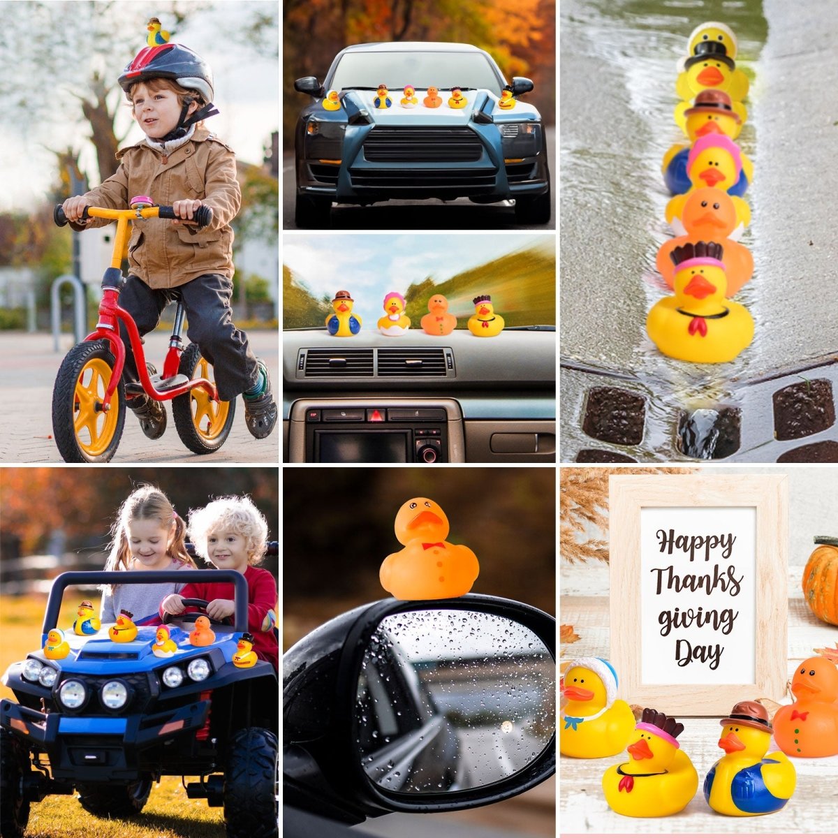 Thanksgiving-themed Rubber Duckies - PopFun