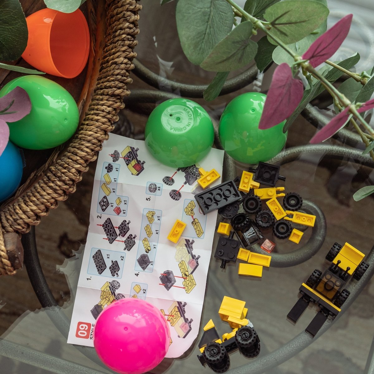 Toy Excavator Easter Eggs 12 Pcs - PopFun