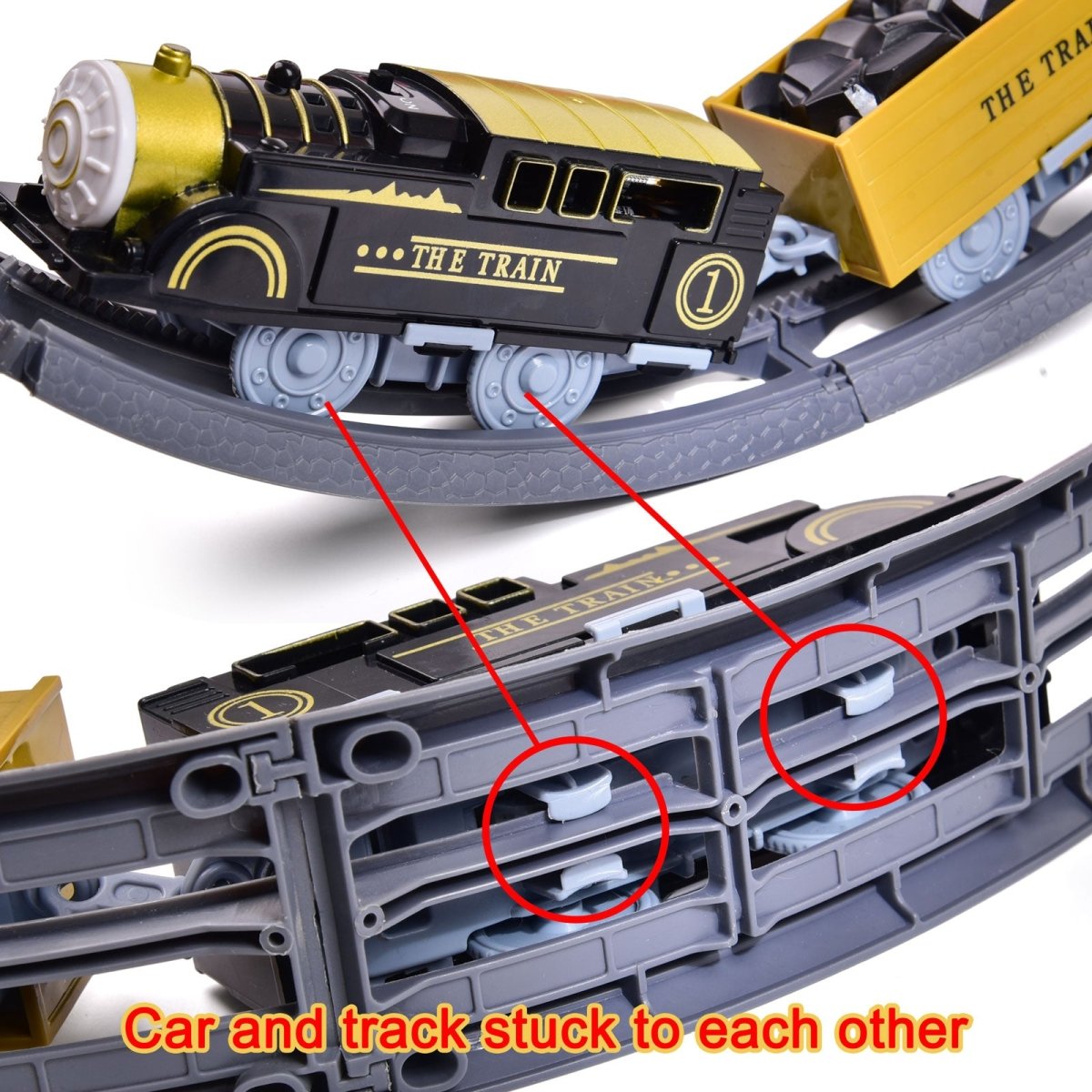 Toy Train Station with Track - PopFun