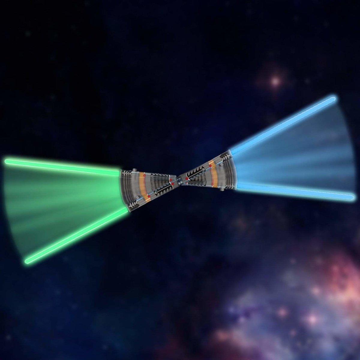 Two in One LED Light Up Laser Sword Toys - PopFun