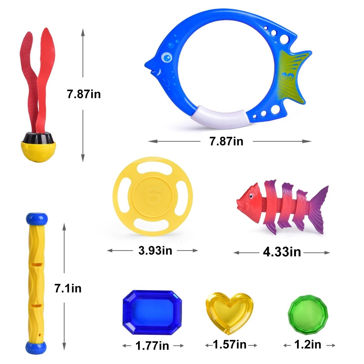 Underwater Diving Toys Set PopFun