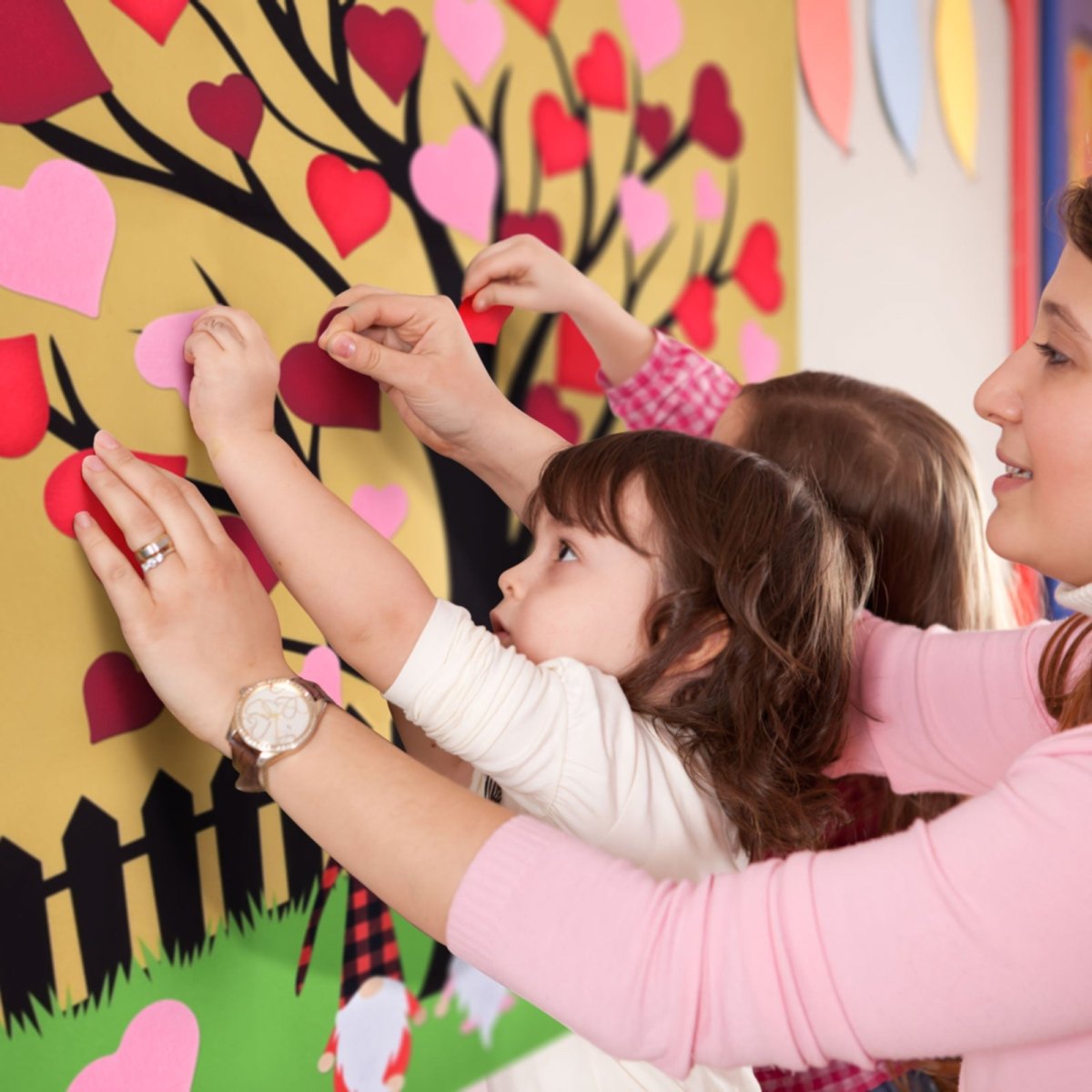 Valentine Felt Tree Decoration - PopFun