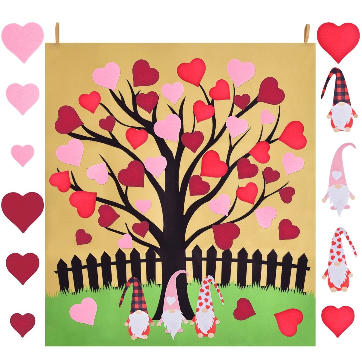 Valentine Felt Tree Decoration? - PopFun