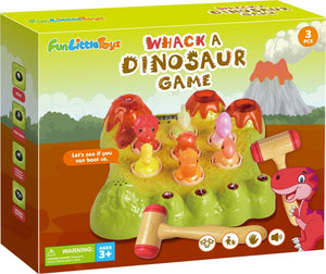 Fun Little Toys Beg1n Whack-a-Dino,Interactive Dinosaur Game