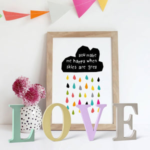 Wood Love Sign - PopFun