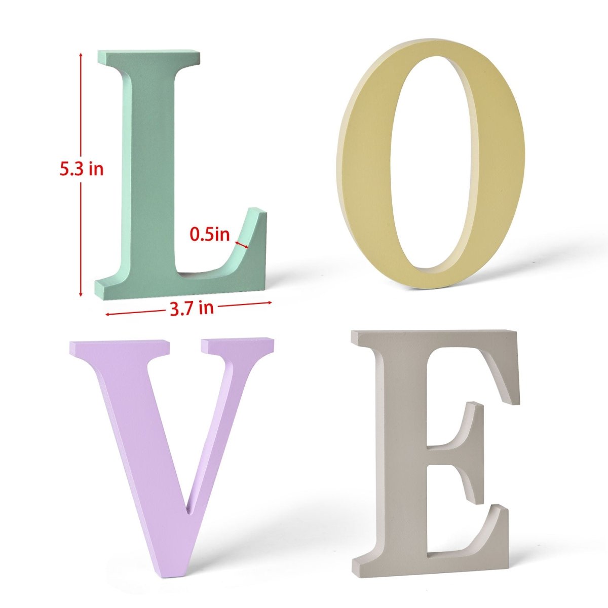 Wood Love Sign - PopFun