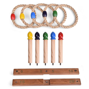 Wooden Ring Toss Set - PopFun